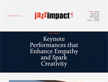 Tablet Screenshot of jazz-impact.com
